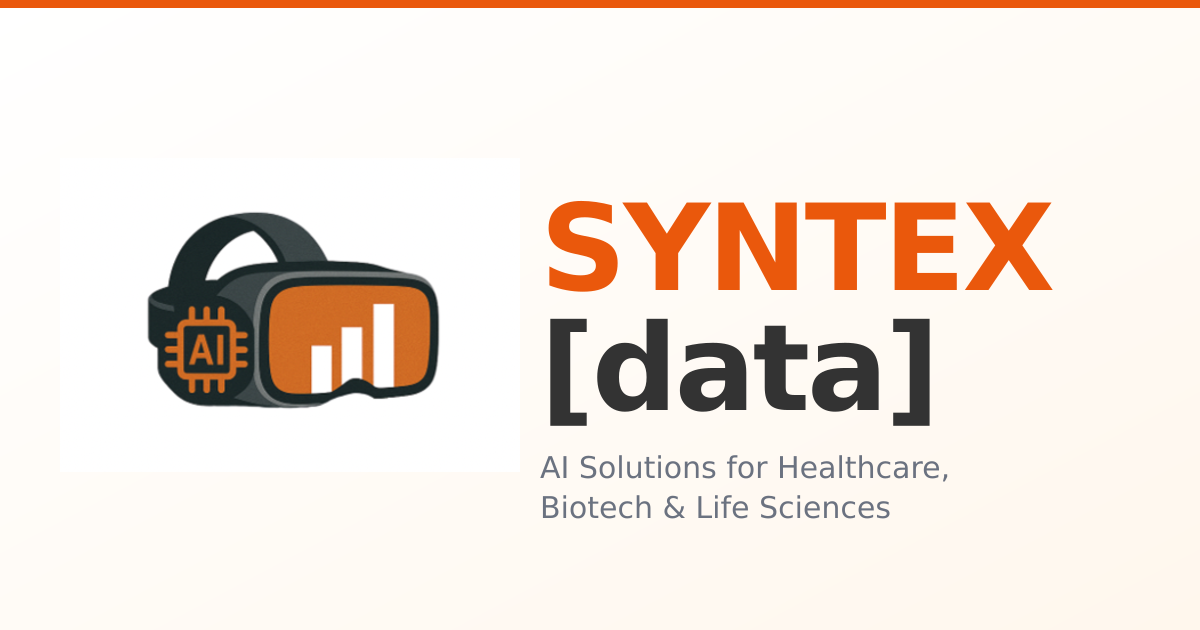 Syntex [data] — AI Solutions for Healthcare, Biotech & Life Sciences